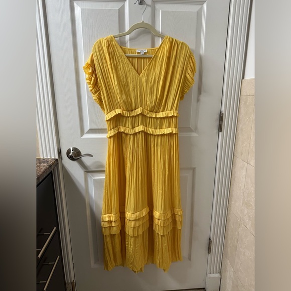 CURRENT AIR - yellow midi dress - Picture 3 of 5